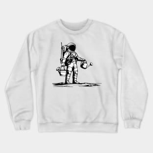 Gardening Astronaut Crewneck Sweatshirt